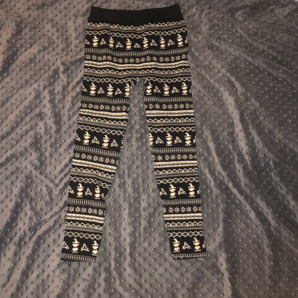 Fleece lined leggings